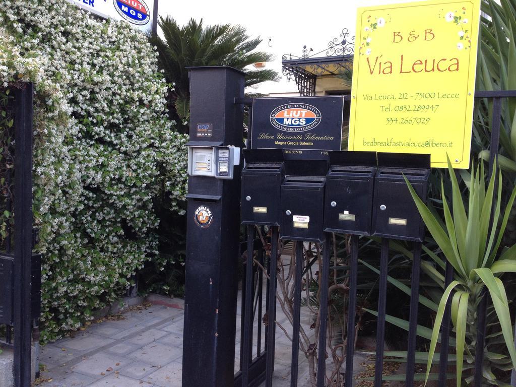 Bed And Breakfast Via Leuca Lecce Exterior photo